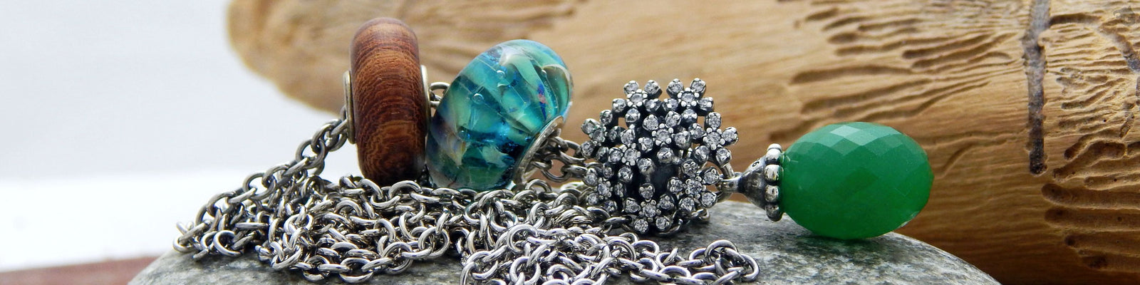 Trollbeads emerald fantasy necklace deals