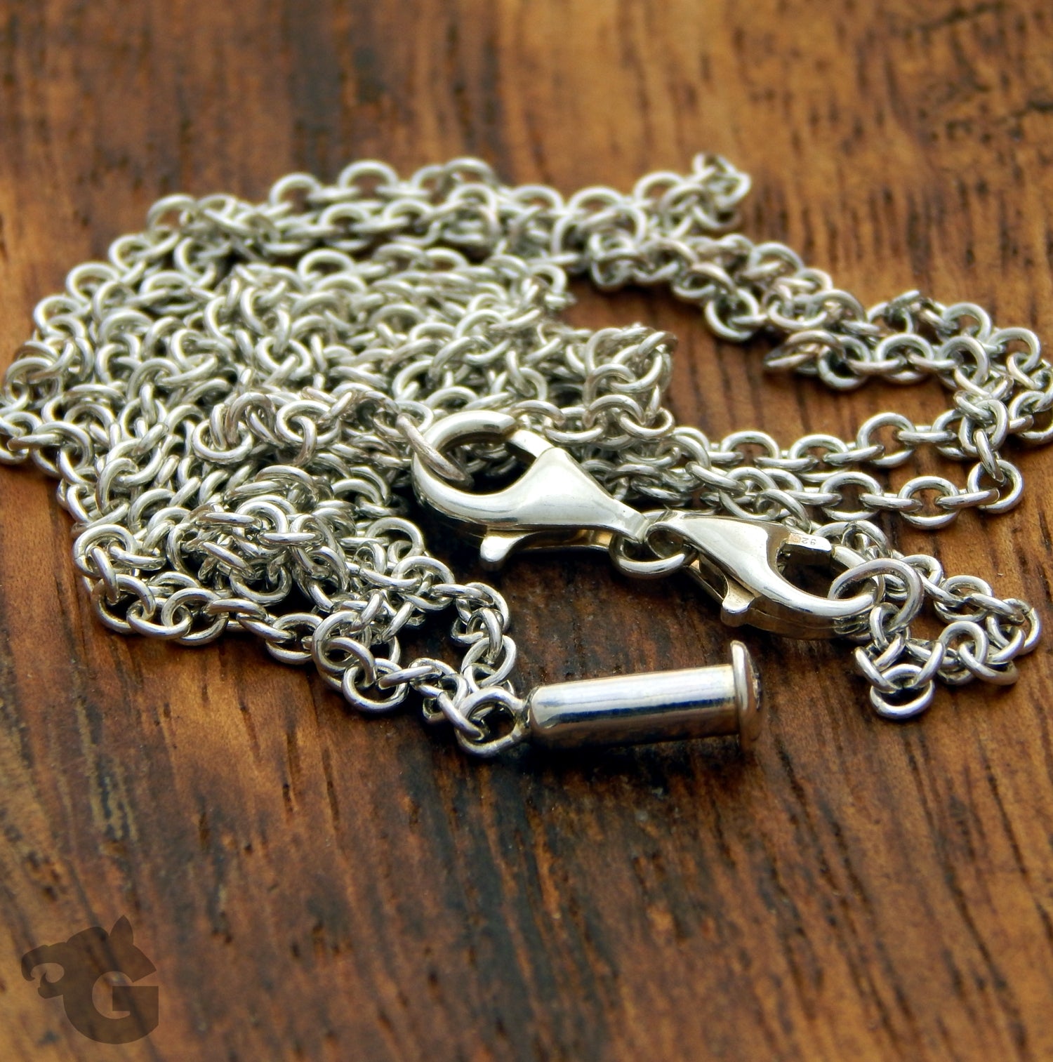 Everyday necklace 28 inch/70 cm long fits Pandora Trollbeads - Glermes