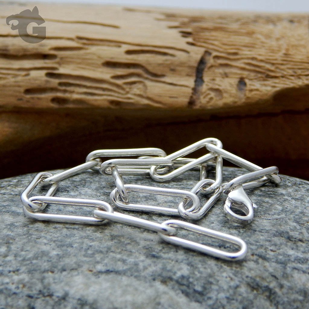 Everyday Paperclip bracelet