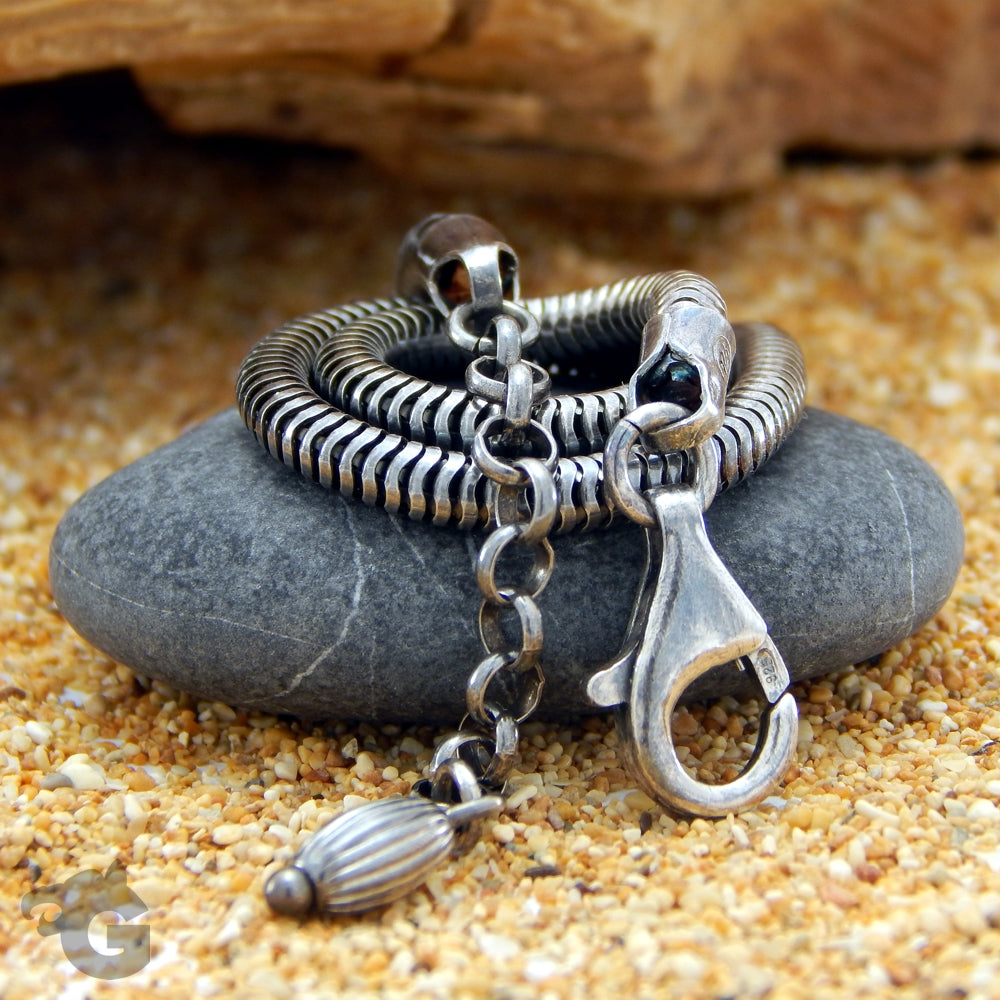 Snake bracelet silver - Glermes